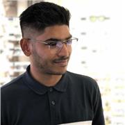 I can teach English for beginners and for people looking to improve the reading, writing and communication skills